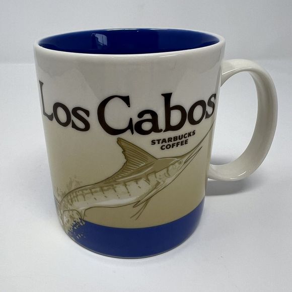 Starbucks Los Cabos Global Icon Series Mug Cabo San Lucas Mexico 2011 Coffee Cup - Picture 1 of 3